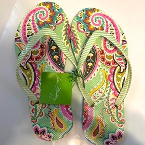 NEW! Vera bradley flip-flops tutti frutti (Small)